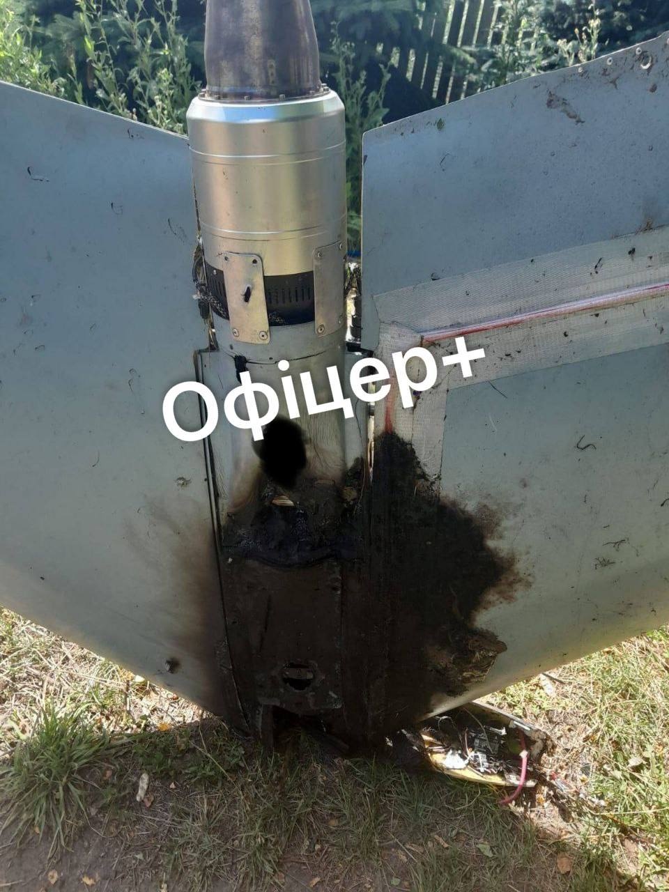Ранее неизвестная модель российского реактивного БПЛА