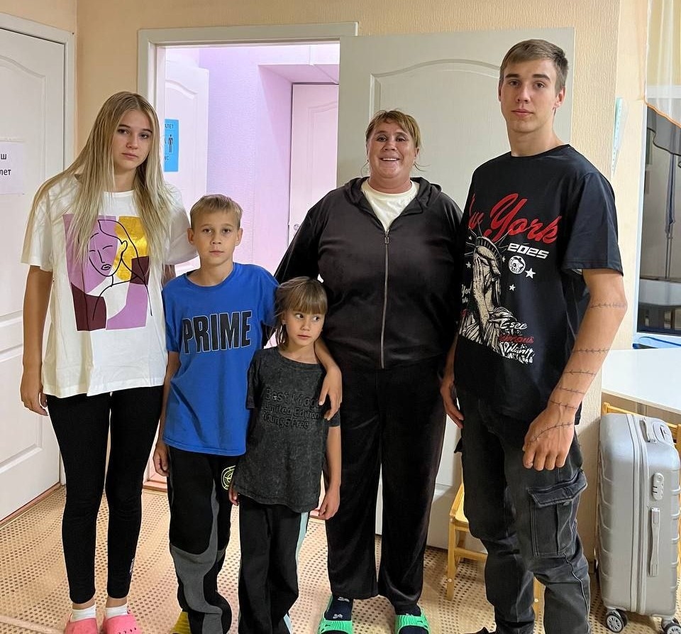 Юлия Тимощенко с детьми