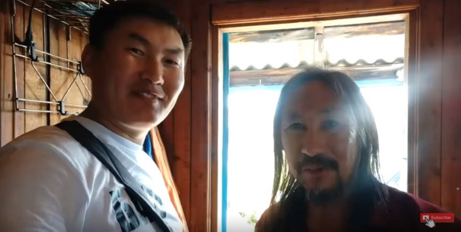 Шаман Александр Габышев в Улан-Удэ