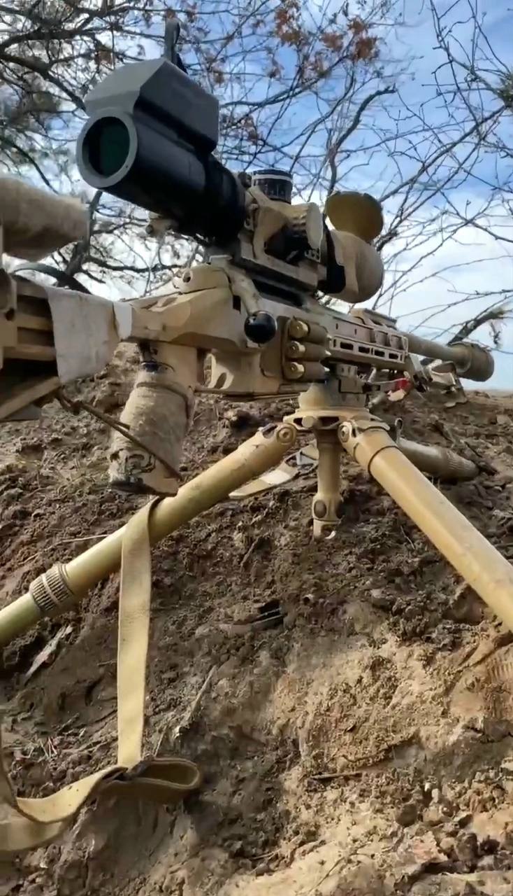 Steyr Mannlicher SSG 08 бойца ВС РФ